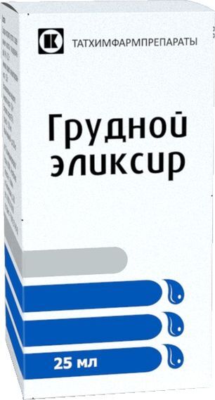 Грудной Эликсир 25мл эликсир Татхимфармпрепараты Оао Грудной Эликсир 25мл эликсир Татхимфармпрепараты Оао