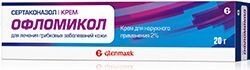 Офломикол 2% 20г крем для наружного применения .