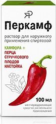 Перкамф 100мл раствор для наружного применения спиртовой Перкамф 100мл раствор для наружного применения спиртовой