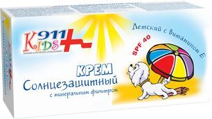 911 Кидс крем солнцезащитный Spf40 150мл Твинс Тэк 911 Кидс крем солнцезащитный Spf40 150мл Твинс Тэк
