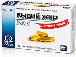 Рыбий жир реалкапс капсулы 1400мг очищенный 30 шт. Рыбий жир реалкапс капсулы 1400мг очищенный 30 шт.