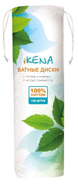 Икена диски ватные 100 шт.