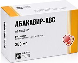 Абакавир-Авс 300мг 60 шт. таблетки Технология Лекарств Абакавир-Авс 300мг 60 шт. таблетки Технология Лекарств