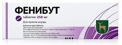 Фенибут 250мг 50 шт. таблетки Фенибут 250мг 50 шт. таблетки