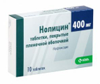 Нолицин 400мг 10 шт. таблетки покрытые пленочной оболочкой