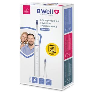 Би Велл зубная щетка электрическая звуковая Pro-850 Би Велл зубная щетка электрическая звуковая Pro-850