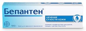 Бепантен 5% 100г крем для наружного применения Байер Фарма Аг Бепантен 5% 100г крем для наружного применения Байер Фарма Аг