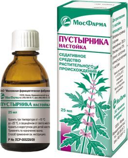 Пустырник 25мл настойка Мфф Пустырник 25мл настойка Мфф