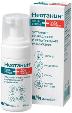 Неотанин сос эксперт пена-спрей для ухода за кожей 100мл Неотанин сос эксперт пена-спрей для ухода за кожей 100мл