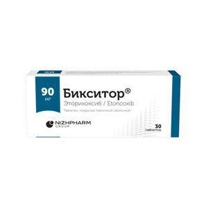 Бикситор 90мг 30 шт. таблетки покрытые пленочной оболочкой