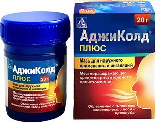 Аджиколд-Плюс 20г мазь Аджиколд-Плюс 20г мазь