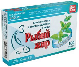 Рыбий Жир Реалкапс Мелисса капсулы 100 шт. РеалКапс Рыбий Жир Реалкапс Мелисса капсулы 100 шт. РеалКапс