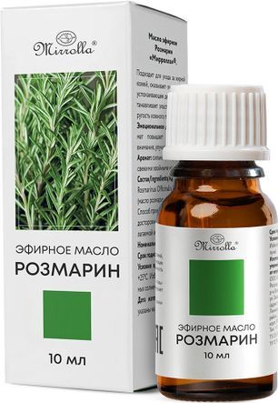 Мирролла масло эфирное розмарин 10мл Мирролла масло эфирное розмарин 10мл