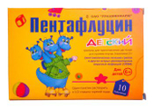 Пентафлуцин 3г 10 шт. гранулы для приготовления раствора детский