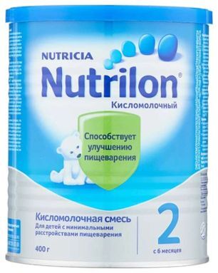 Нутриция Нутрилон Кисломолочный 2 смесь молочная 400г