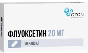 Флуоксетин 20мг 20 шт. (Э) капсулы Флуоксетин 20мг 20 шт. (Э) капсулы