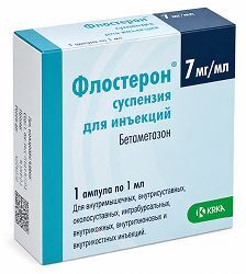 Флостерон 7мг/мл 1мл 1 шт. суспензия для инъекций Крка, д.д., Ново место Флостерон 7мг/мл 1мл 1 шт. суспензия для инъекций Крка, д.д., Ново место