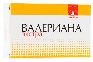 Валериана Экстра таблетки 90 шт. Биокор Валериана Экстра таблетки 90 шт. Биокор