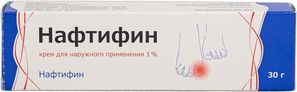 Нафтифин 1% 30г крем для наружного применения Нафтифин 1% 30г крем для наружного применения
