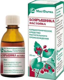 Боярышник 25мл настойка Мфф
