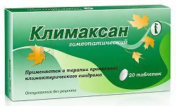 Климаксан 20 шт. таблетки гомеопатические Климаксан 20 шт. таблетки гомеопатические