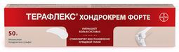 Терафлекс Хондрокрем Форте 1%+5% 50г крем для наружного применения Терафлекс Хондрокрем Форте 1%+5% 50г крем для наружного применения