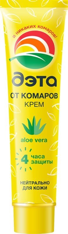 Дэта крем от комаров 45мл Дэта крем от комаров 45мл