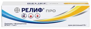 Релиф про 10г крем ректальный Релиф про 10г крем ректальный