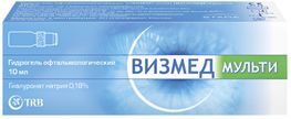 Визмед Мульти гидрогель офтальмологический 10мл Визмед Мульти гидрогель офтальмологический 10мл