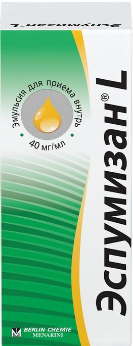 Эспумизан L 40мг/мл 30мл эмульсия Берлин-Хеми Эспумизан L 40мг/мл 30мл эмульсия Берлин-Хеми