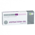 Аторвастатин-Obl 10мг 30 шт. таблетки покрытые пленочной оболочкой