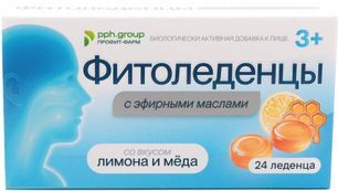 Фитоледенцы с эфирными маслами со вкусом лимон-мёд 24 шт. Фитоледенцы с эфирными маслами со вкусом лимон-мёд 24 шт.