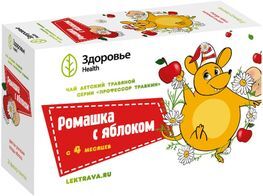 Профессор Травкин чай детский травяной Ромашка с Яблоком 1,5г 20 шт. Профессор Травкин чай детский травяной Ромашка с Яблоком 1,5г 20 шт.
