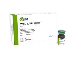 Бусерелин-Лонг 3,75мг 1 шт. лиофилизат для приготовления суспензии для внутримышечного введения пролонгированного действия Бусерелин-Лонг 3,75мг 1 шт. лиофилизат для приготовления суспензии для внутримышечного введения пролонгированного действия