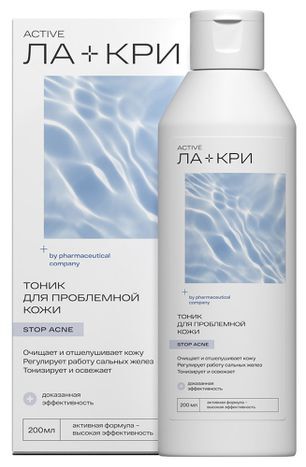 Ла-Кри Стоп Акне тоник 200мл флакон Вертекс Ла-Кри Стоп Акне тоник 200мл флакон Вертекс