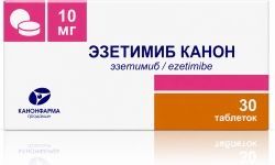 Эзетимиб Канон 10мг 30 шт. таблетки Эзетимиб Канон 10мг 30 шт. таблетки