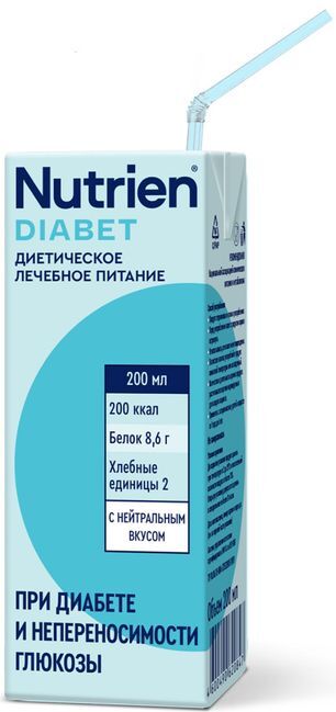 Нутриэн Диабет смесь для энтерального питания стерилизованная 200мл