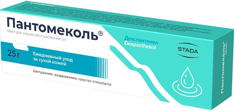 Пантомеколь 5% 25г крем для наружного применения, фото №2
