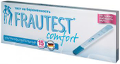 Фраутест Комфорт тест для определения беременности в кассете-держателе с колпачком 1 шт.