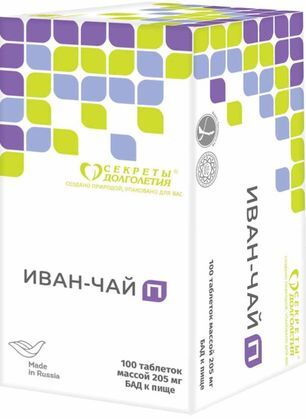 Иван-Чай П таблетки 100 шт. Парафарм Иван-Чай П таблетки 100 шт. Парафарм