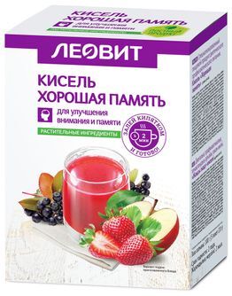 Леовит Хорошая Память кисель 20г 5 шт. Леовит Хорошая Память кисель 20г 5 шт.