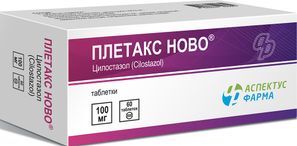 Плетакс Ново 100мг 60 шт. таблетки