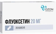 Флуоксетин 20мг 20 шт. (э) капсулы Флуоксетин 20мг 20 шт. (э) капсулы