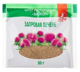 Расторопша шрот 50г Биокор Расторопша шрот 50г Биокор
