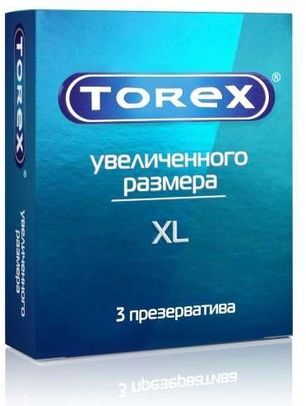 Торекс презервативы Увеличенный размер Xl 3 шт. Торекс презервативы Увеличенный размер Xl 3 шт.