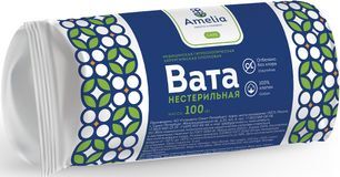 Амелия вата хирургическая нестерильная 100г Гигровата Амелия вата хирургическая нестерильная 100г Гигровата