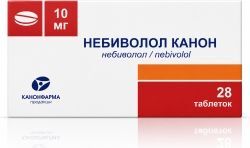 Небиволол канон 10мг 28 шт. таблетки Небиволол канон 10мг 28 шт. таблетки