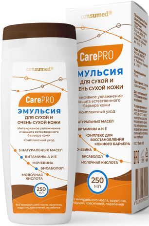 Консумед Кеапро эмульсия сухой/очень сухой кожи 250мл Консумед Кеапро эмульсия сухой/очень сухой кожи 250мл