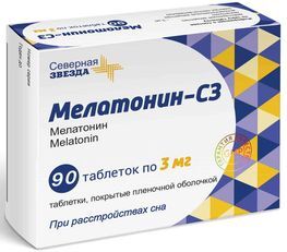 Мелатонин-Сз 3мг 90 шт. таблетки покрытые пленочной оболочкой