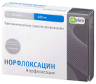 Норфлоксацин 400мг 10 шт. таблетки покрытые оболочкой